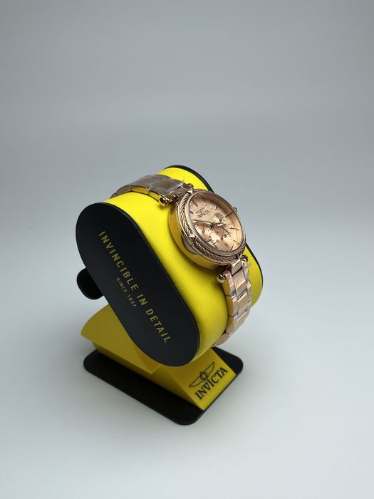 Invicta 28961, жіночий годинник інвікта рожеве золото, інвікта болт