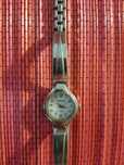 Zegarek Japona, srebrna bransoleta - vintage