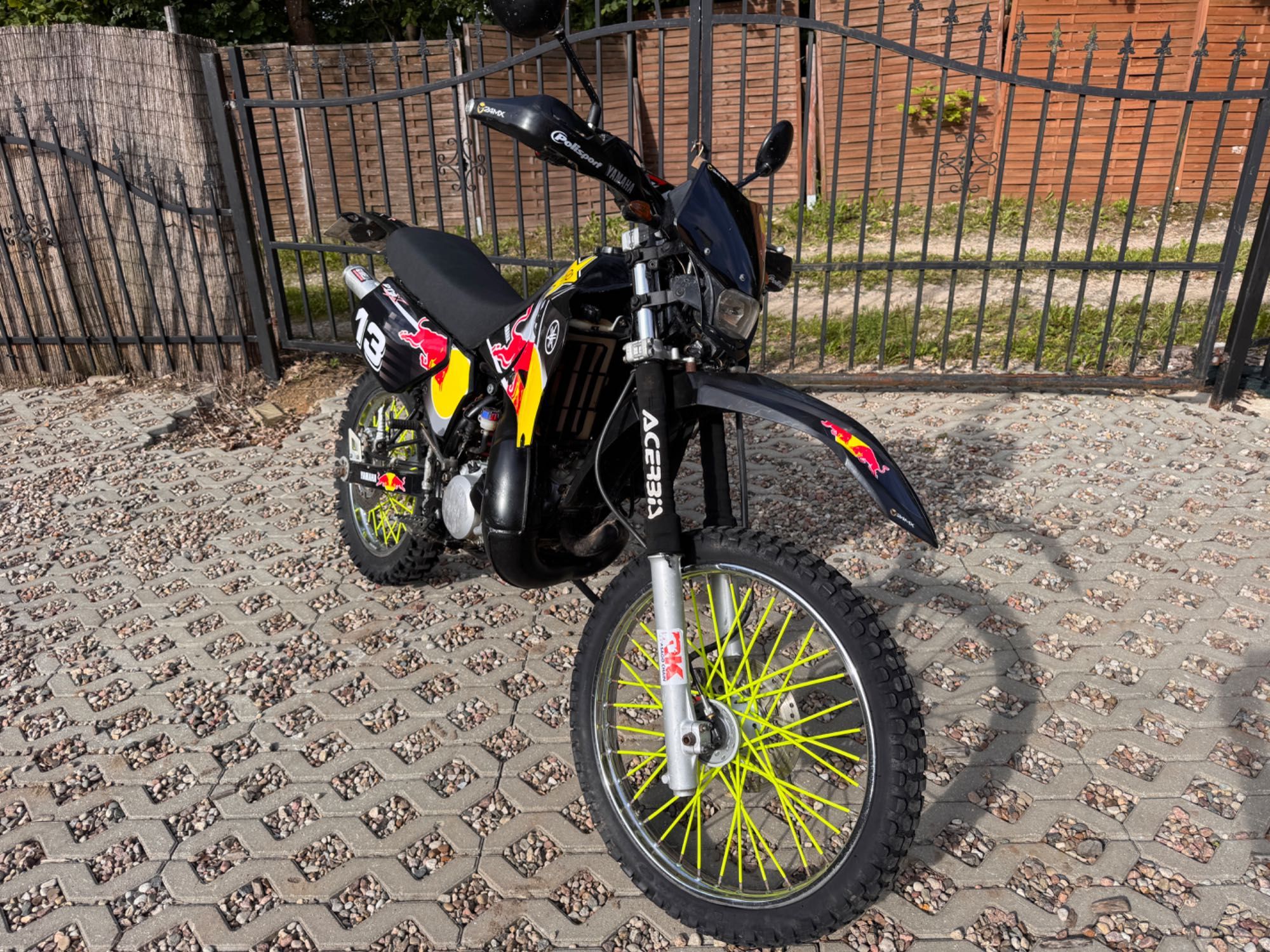Yamaha DT 125 Dokumenty Zarejestrowana