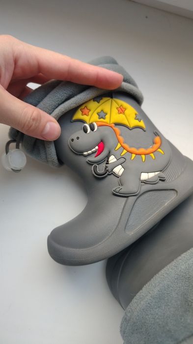 Дитячі гумовички, гумові чобітки/ ЗИМОВИЙ КОМБІНЕЗОН 74