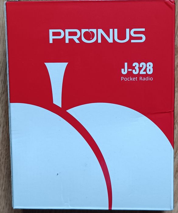 Radio kieszonkowe PRUNUS J-328 – czerwone