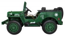 Auto akumulator Retro Wojskowy 4x4  max 60 kg PA.JH-101.ZIE