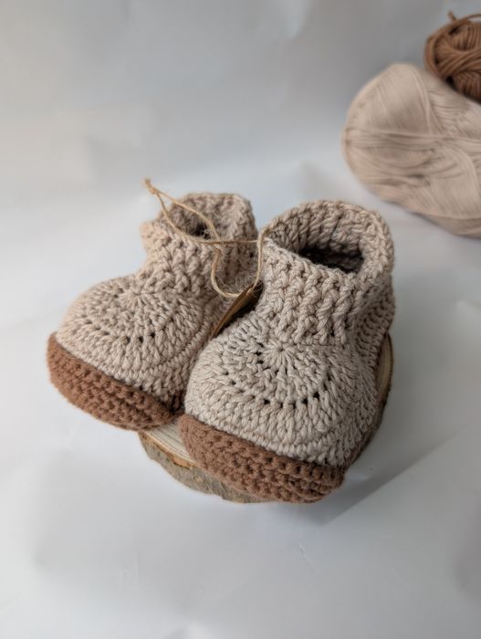 Botinha  em croche