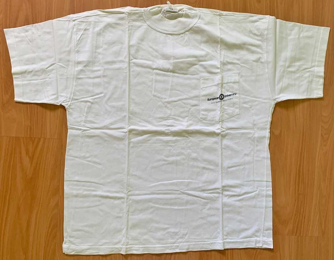 T-Shirt de Adulto Unissexo, Branco, Nova