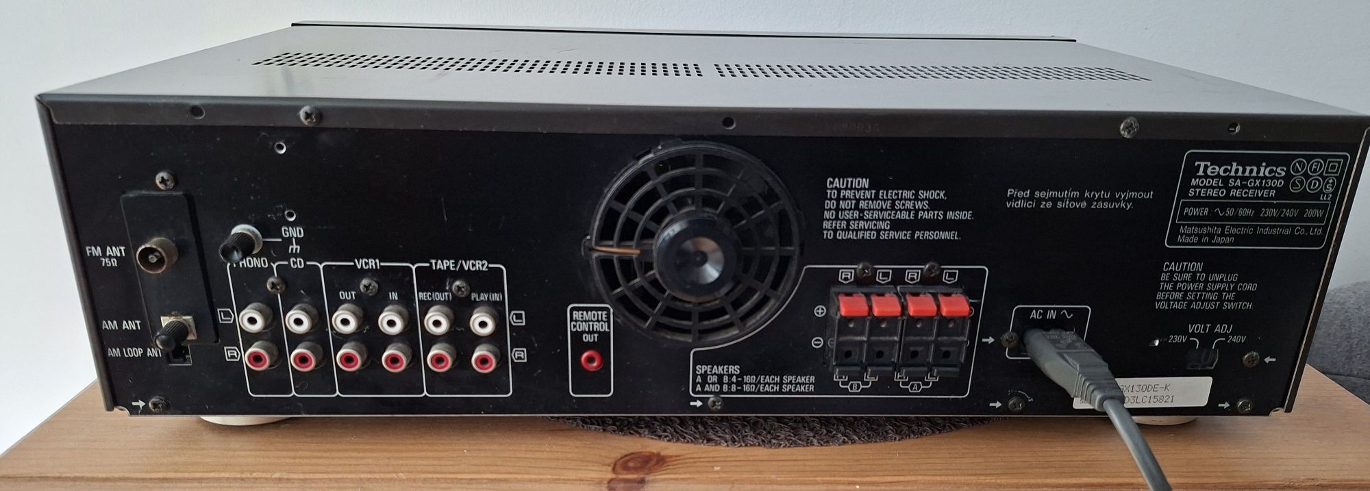 Technics SA-GX130D + pilot oryginalny