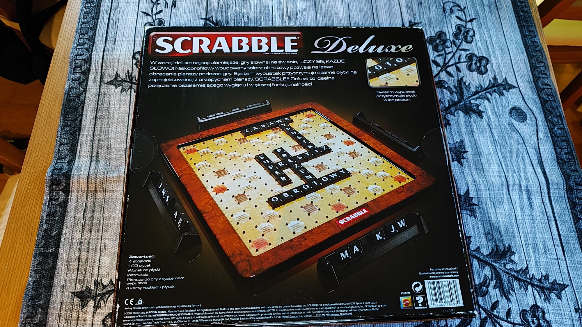 Scrabble deluxe - wersja polska