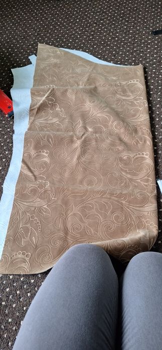 Materiał obicia poszewki tapicerski velur