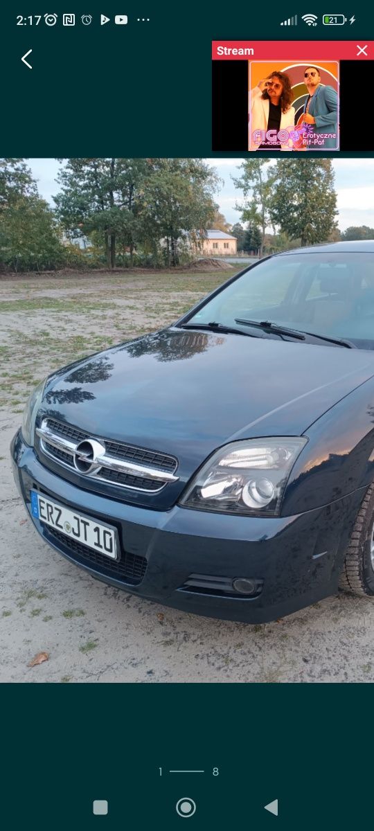 Kompletny przód Zderzak Vectra GTS z20H stan BDB w kolor