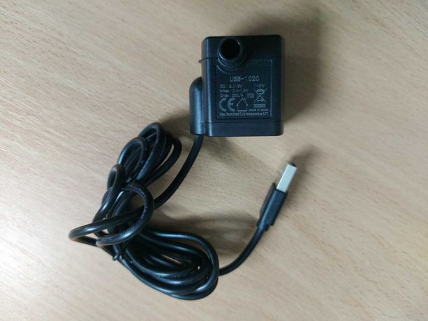 Насос погружной для воды USB-1020, 5В 1-3W IP68 200 L/h