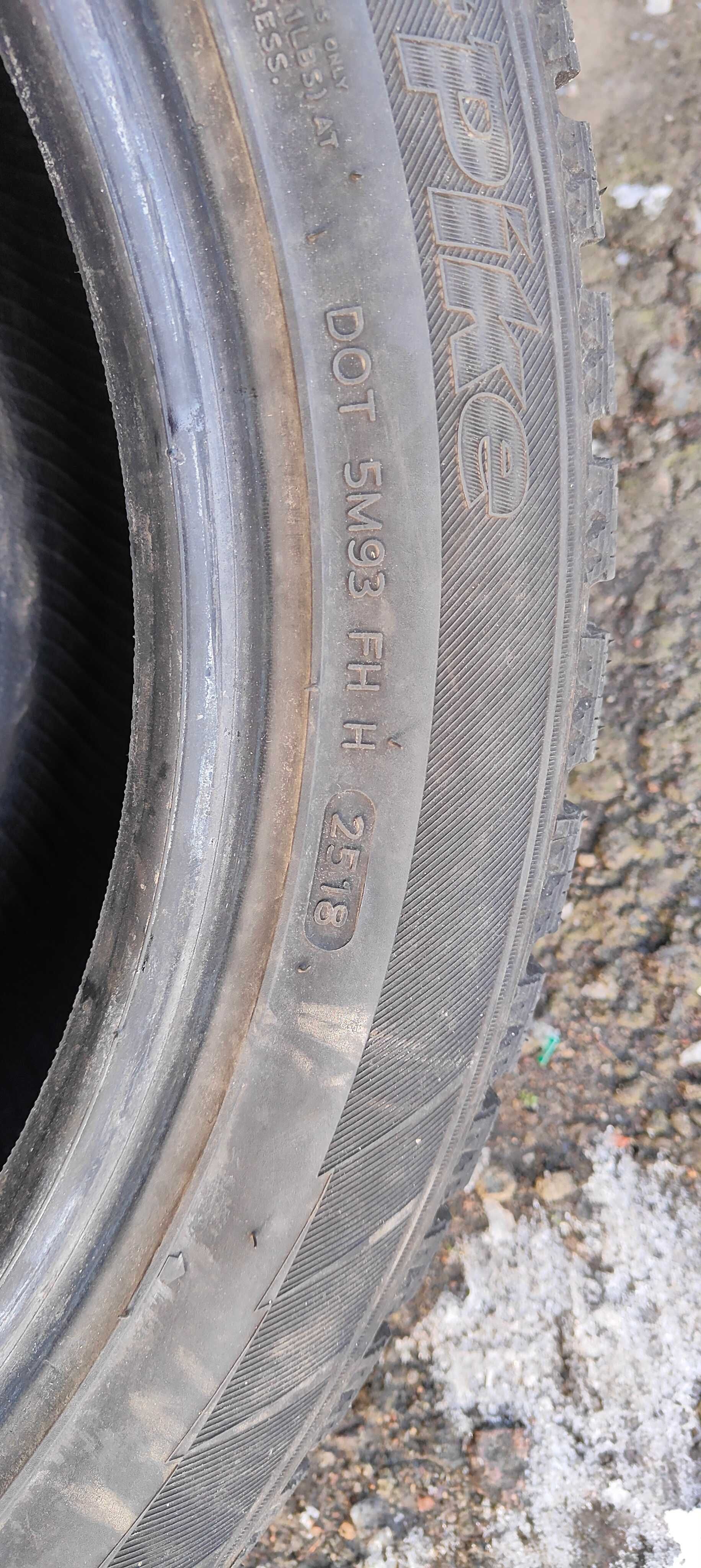 Шины зимові 8 мм 215/55 R18 Hankook Winter I*Pike