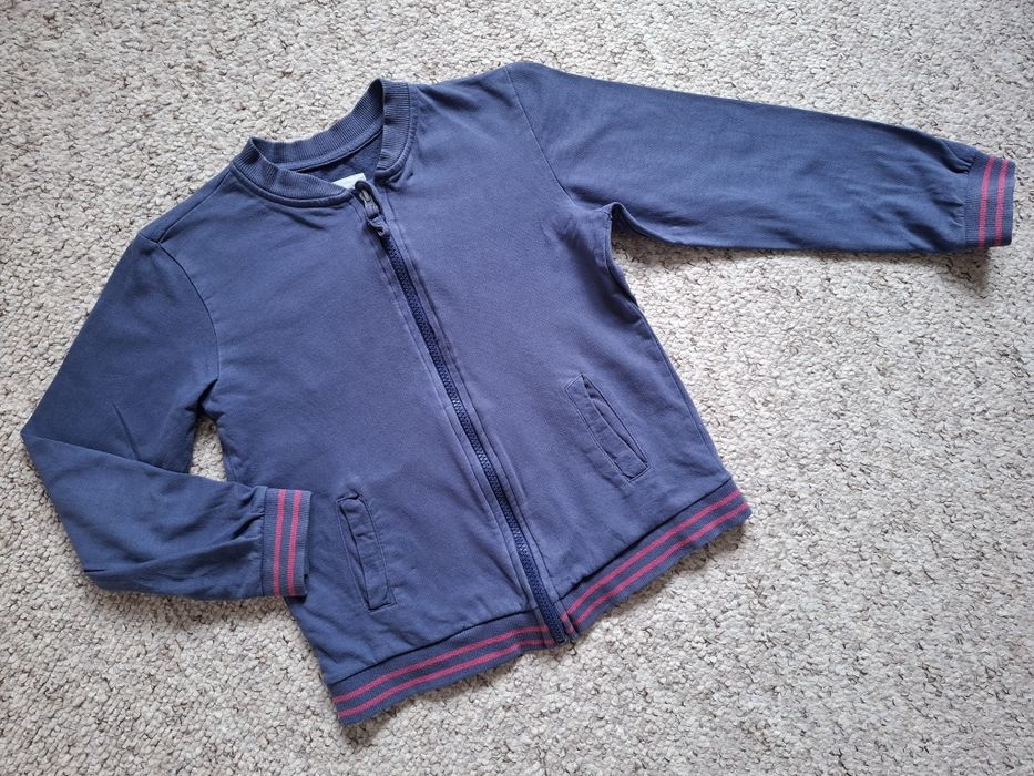 bluza 128cm rozpinana