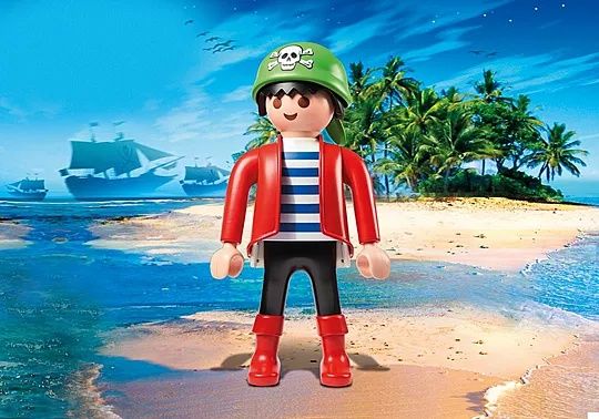 Playmobil Pirata XXL 65cm NOVO