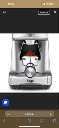 Elektryczny młynek do kawy Sage The Dose Control TM Pro SCG600SIL