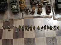 Veículos e Figuras de ação da 2a Guerra Mundial WWII