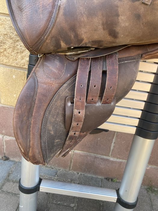 Седло для лошади кожаное England