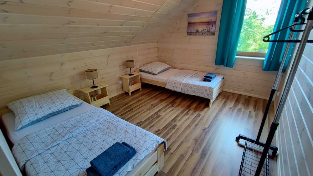 Dom do wynajęcia z widokiem na jezioro Kalwa - Mazury Sylwester