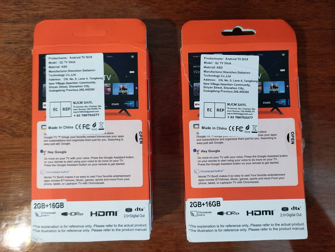 Android TV stick, смарт приставка, 2/16 гб
