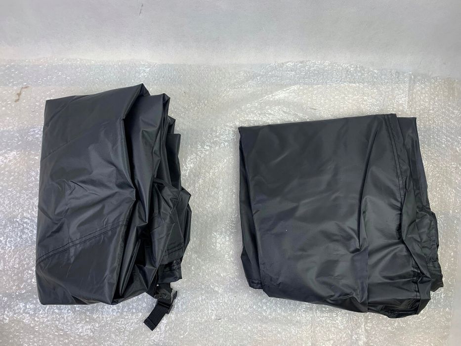 2x Pokrowce na meble ogrodowe 200x70cm prostokątne