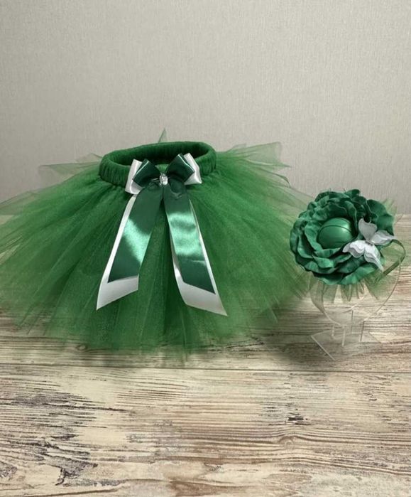 Костюм Капустинка, капуста спідничка та обруч, карнавальний костюм