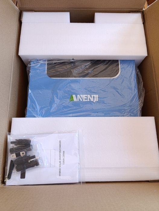Гібридний інвертор Anenji 11 kw 48v (2*5500W) | Wifi