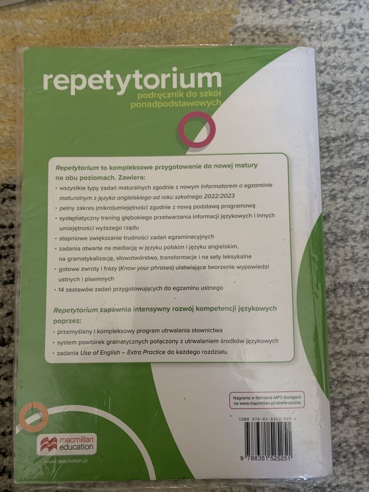 repetytorium macmillan + use of english