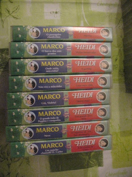 Colecção VHS Heidi e Marco