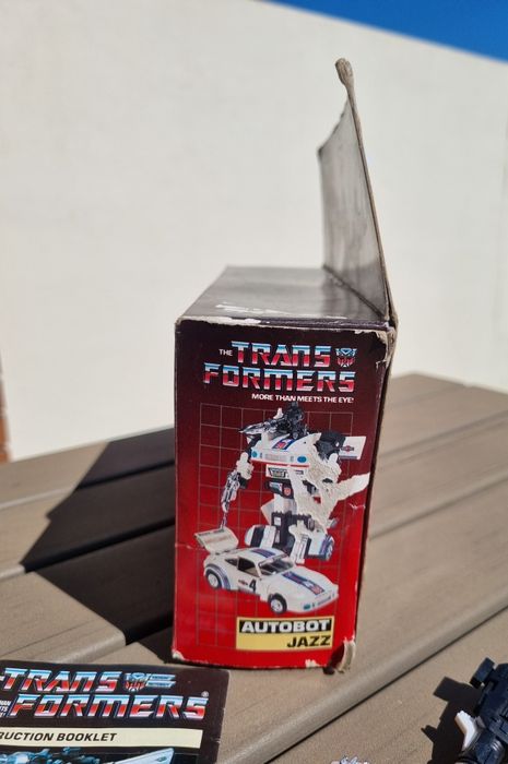 Transformers Jazz G1 original vintage nacional em caixa