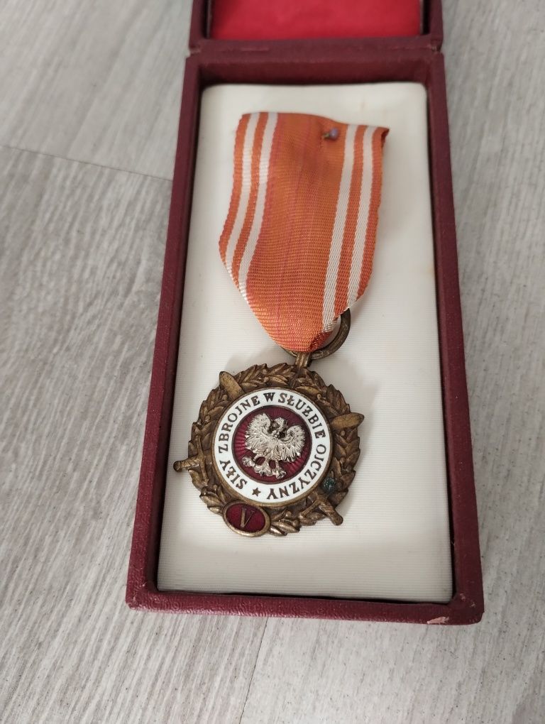 Medal siły zbrojne w służbie ojczyzny brązowy