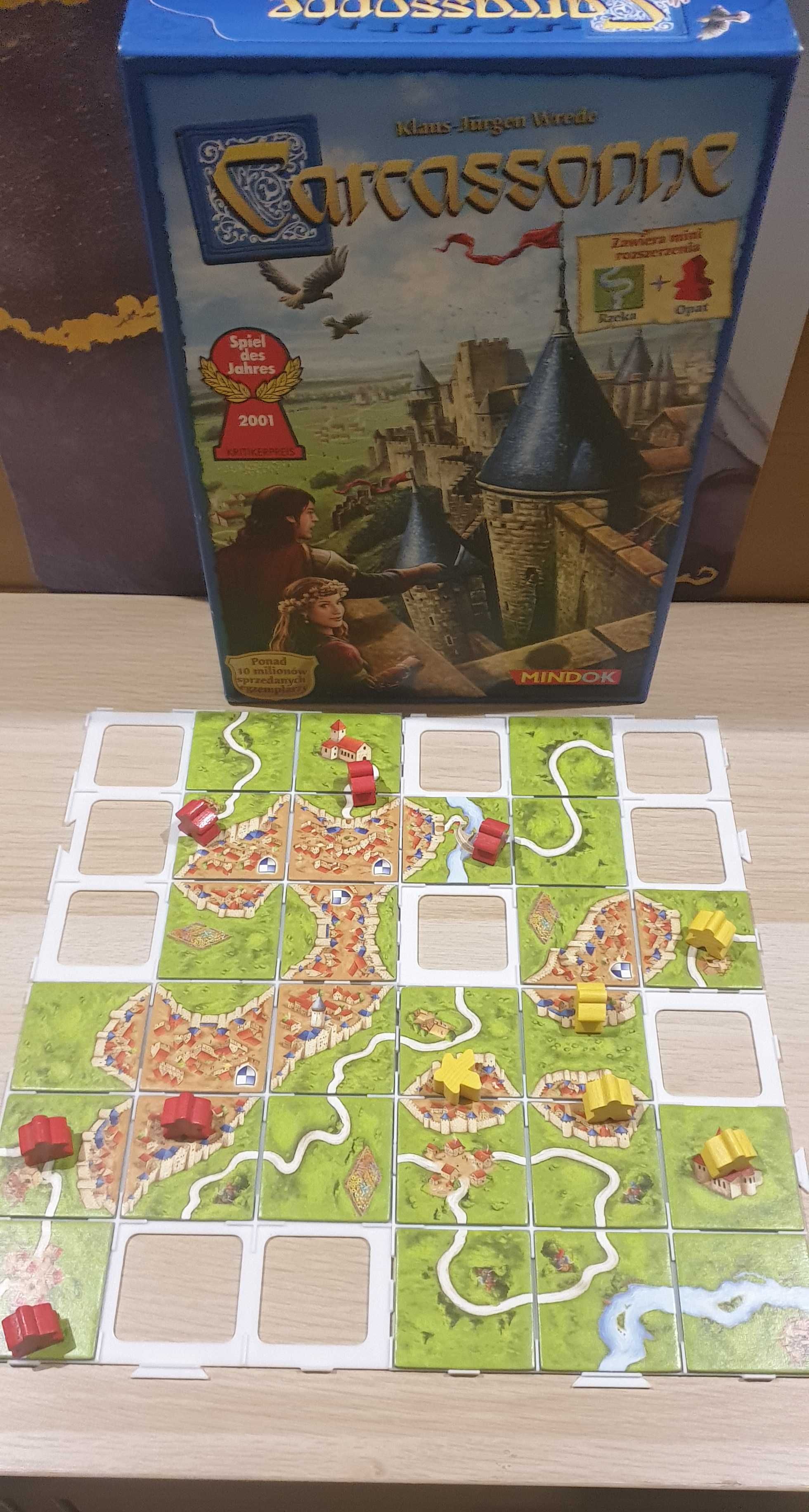 Ramki na kafelki do gry Carcassonne