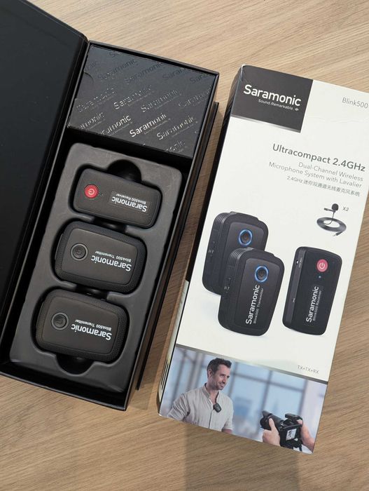 Saramonic zestaw mikrofonów Blink500 B2 TX+TX+RX