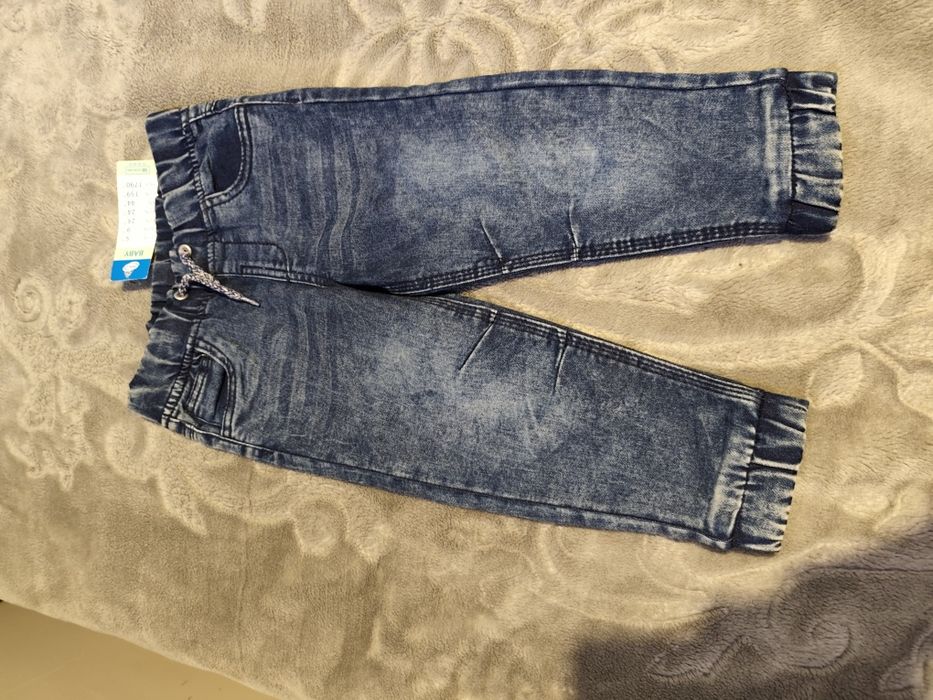 Jeansy chłopięce jogger
