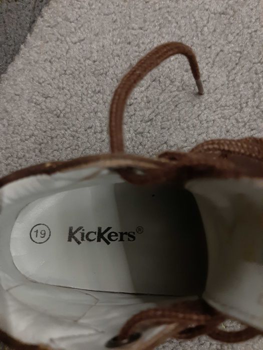 Sapato-bota para menino da Kickers