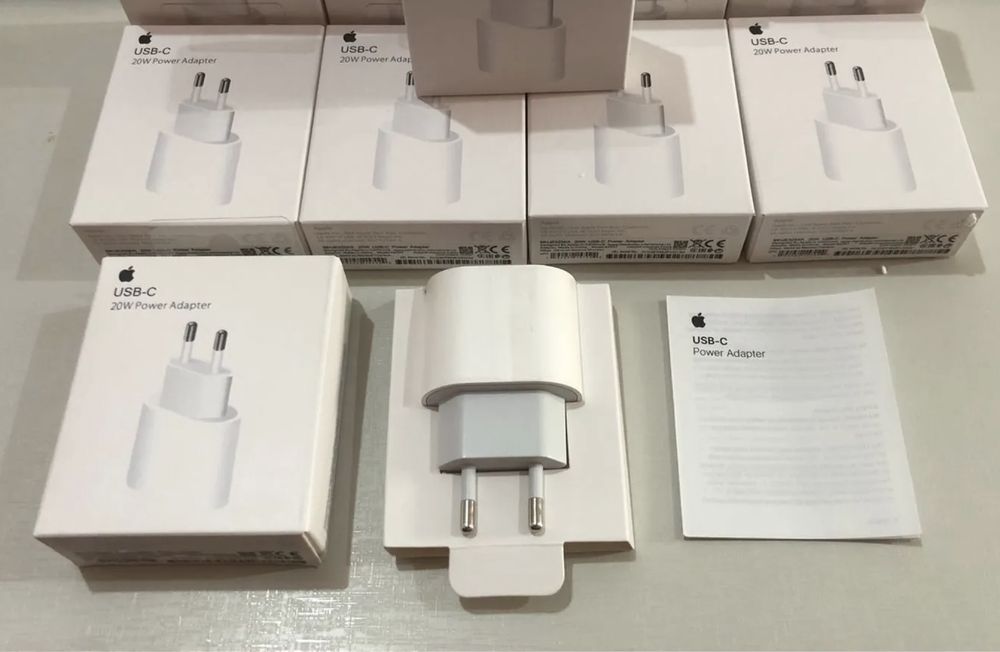 Зарядка БЫСТРАЯ Apple 20W/BT Type-C Adapter iPhone iPad original 1 1