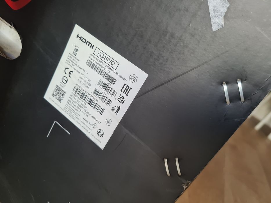 Monitor curvo gaming Asus