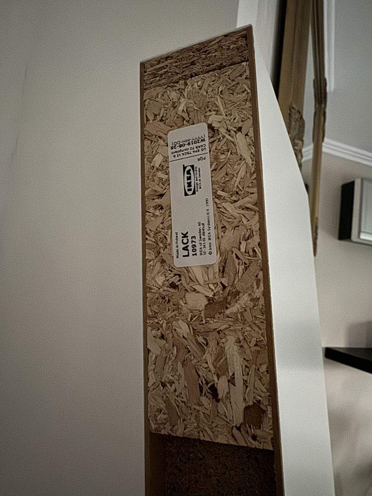 Ikea Lack 2 półki biale