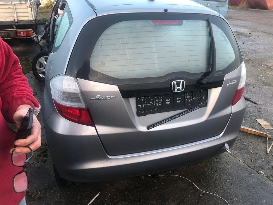Na części Honda Jazz III NH642M Silnik Skrzynia Maska Zderzak Drzwi Klapa Szyba