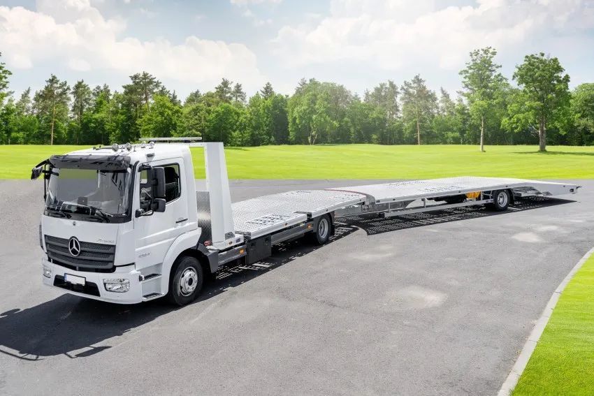 Mercedes-Benz Atego  Autotransporter / BLYSS / VDI 2700 / producent zabudów /