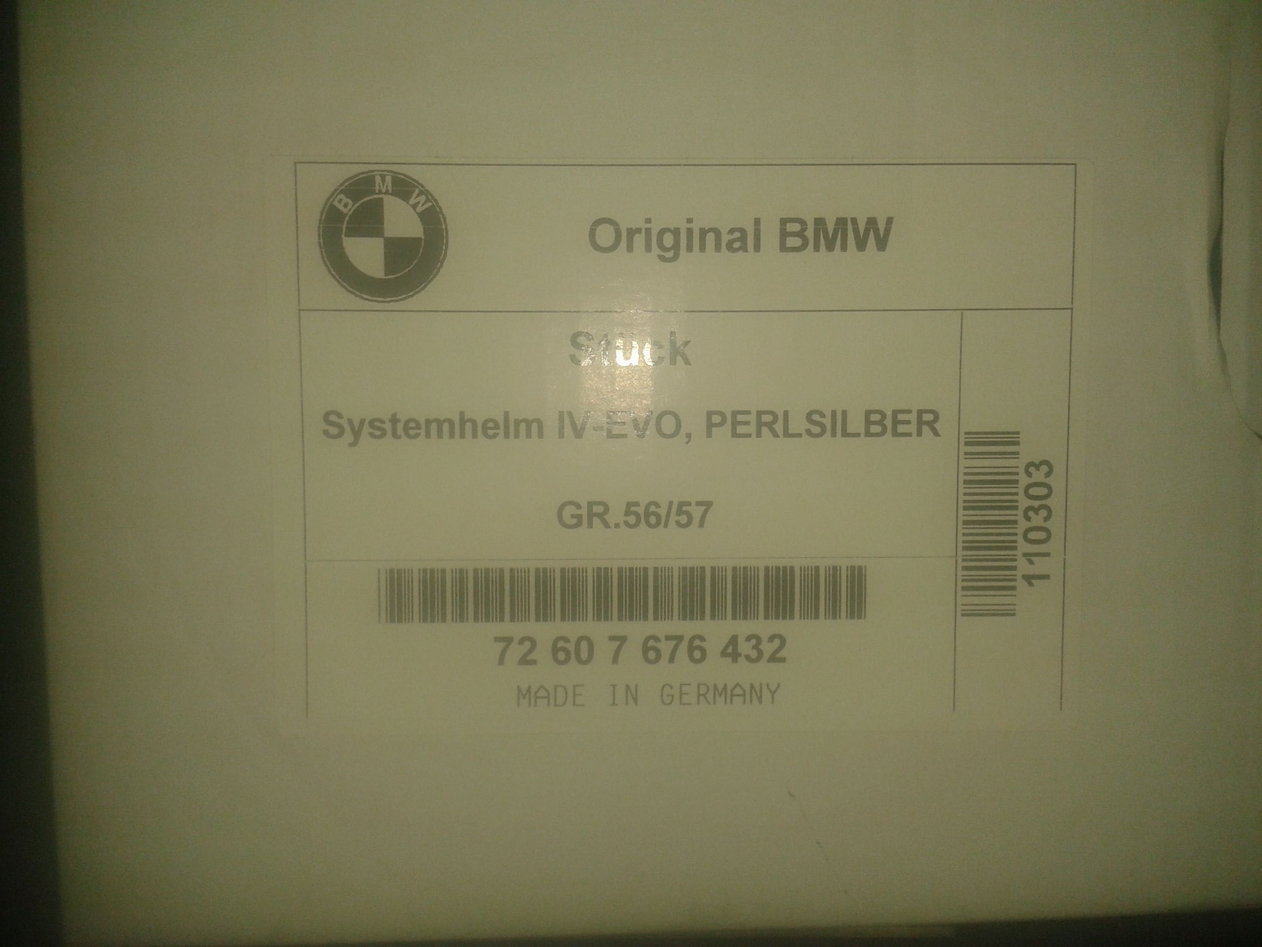 Capacete BMW System EVO IV titanium - Braga
