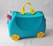 TRUNKI jeżdżąca walizka dla dziecka, kabinowa, Jednorożec, 18 L - W3