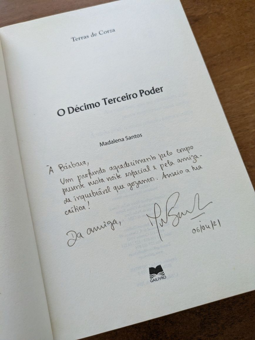 Livro "O Décimo terceiro poder"