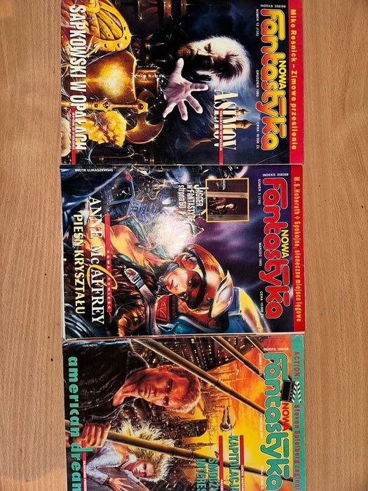 „Nowa Fantastyka” 7 numerów z 1993 roku Darmowa dostawa