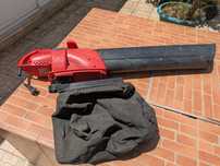 Aspirador e soprador de folhas 2000w