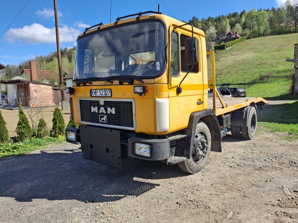 MAN 12.136  specjalny  laweta solarka