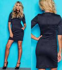 Нова чорна коротка жіноча сукня, короткое платье