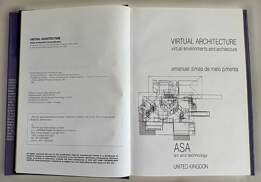 Livro Virtual Architecture, como Novo