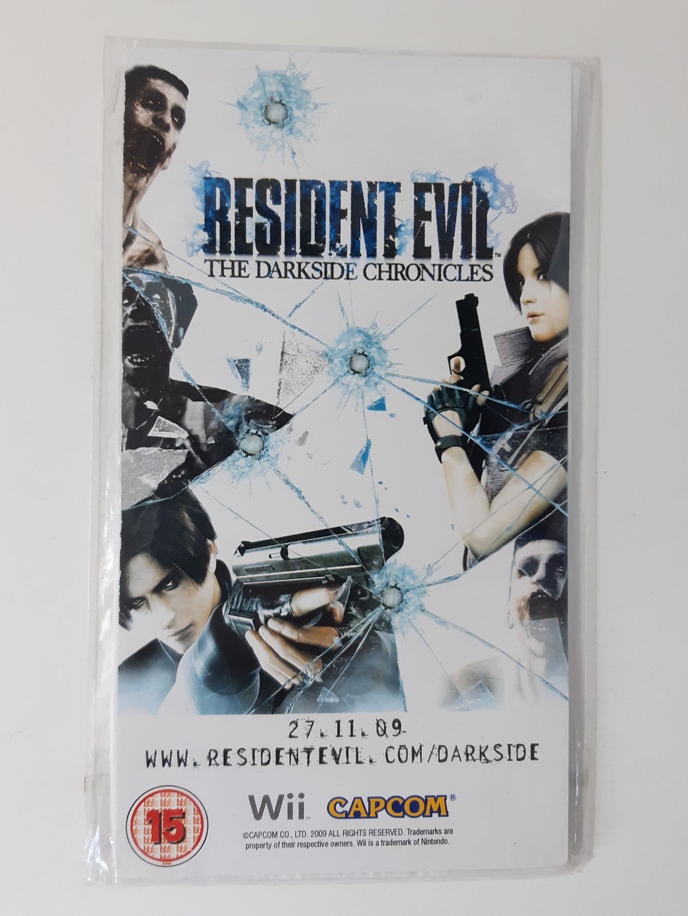 Máscara do Resident Evil The Darkside Chronicles oficial (Nova/Selada)