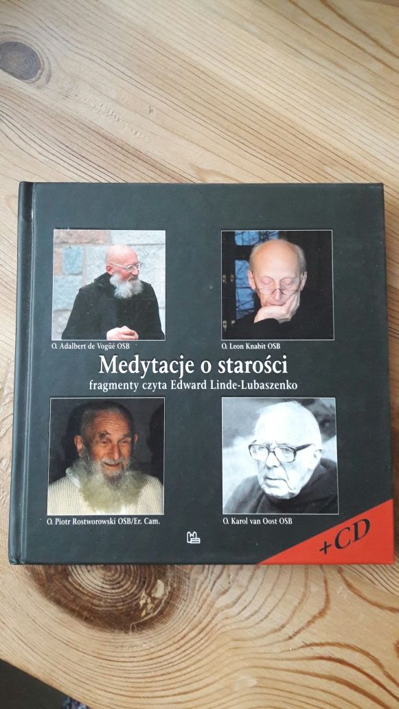 "Medytacje o starości" KSIĄŻKA+CD, piękne wydanie, TWARDA OPRAWA