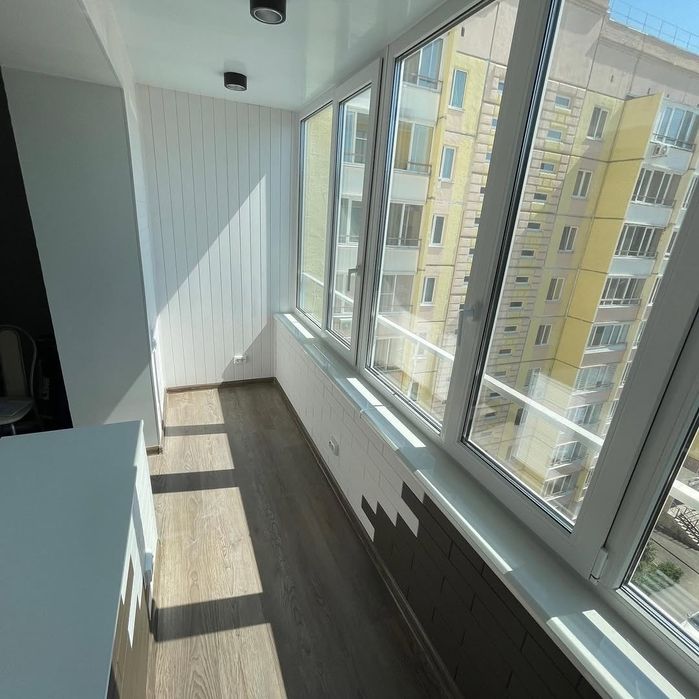 Балконы под ключ остекление застеклить балкон ремонт балкона рассрочка