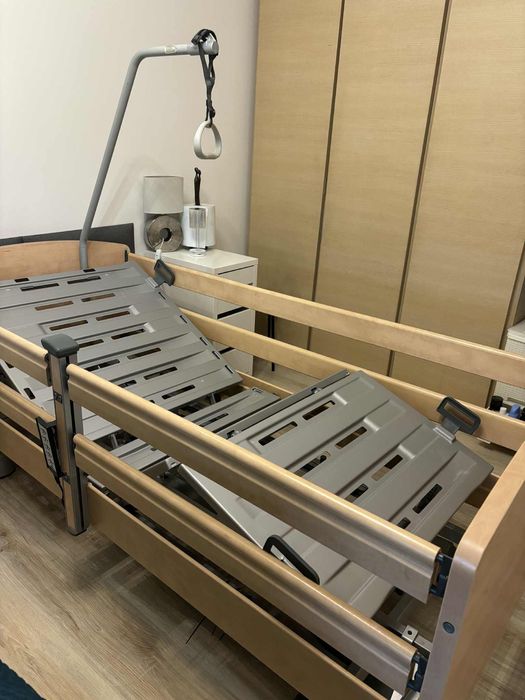 Łóżko rehabilitacyjne elektryczne firmy Stiegelmeyer