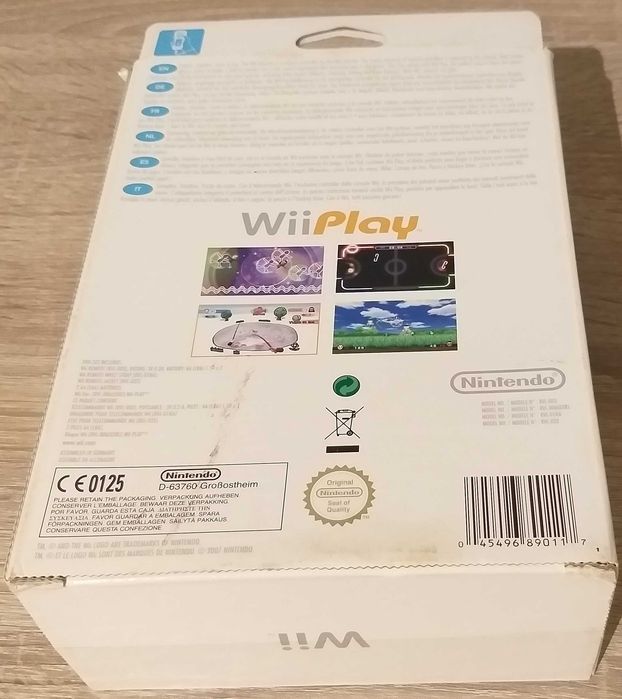 Wii Play +Wiimote Motion Plus + Nunchuck - Colecionadores